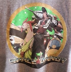NEW Space Dandy Men's Large Shirt Anime Crate